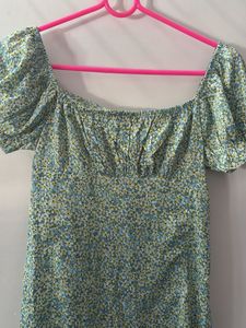 Chic Floral Mini Dress