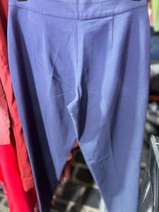 Vero Moda Chic Navy Blue Trousers
