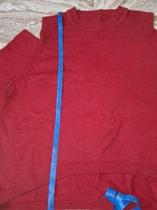 Woolen Maroon Top