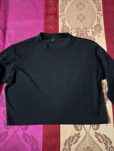 Black Long Sleeve Top