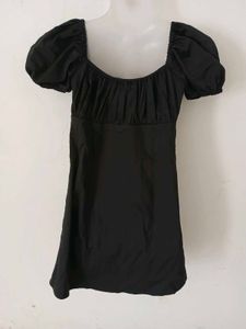BLACK SEXY SHORT DRESS