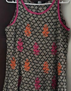 melange anarkali kurta