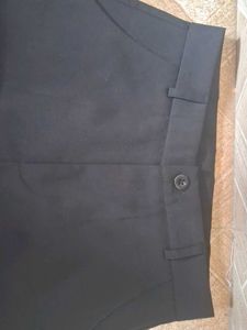 Black Wide Leg Trousers, paper jeans