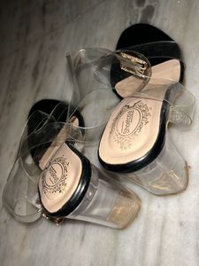 Transparent Light Weight Comfortable Heels