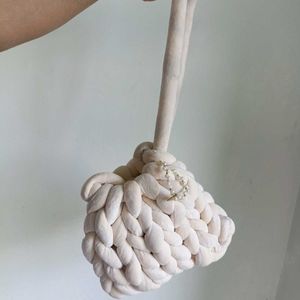 Chunky Knit Handbag