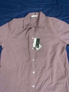 Snitch Mauve Textured Shirt
