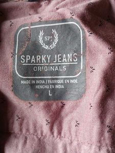 Men&#39;s Pink Polka Dot Button Down