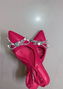 Hot Pink Rhinestone Heels 🩷🎀