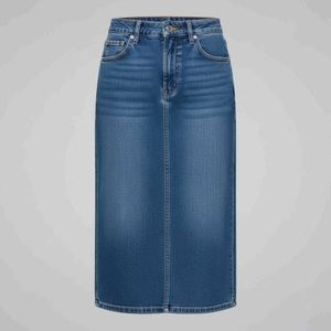 Denim Maxi Skirt