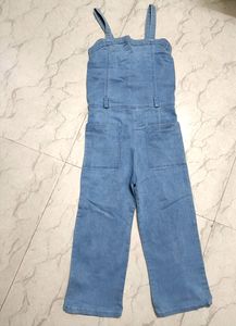 A Perfect Blue Shade Dungaree!