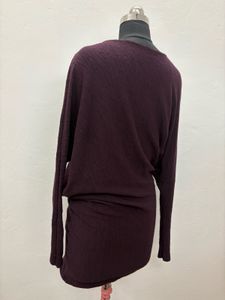 Burgundy Knit Dress