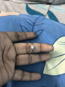 Elegant Silver tone Ring