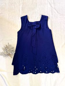 Diamond Neck Line Designer Top