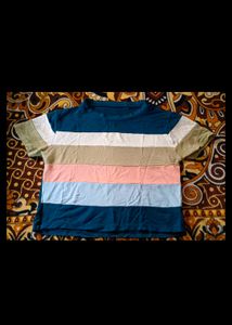 Colorblock T-shirt For Women 👕