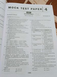 CUET (UG) Commerce Mock Test Papers