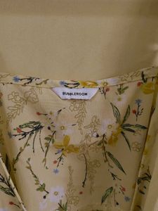 Floral Short Strap Dress