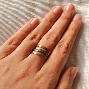Colorful Ring Set stackable
