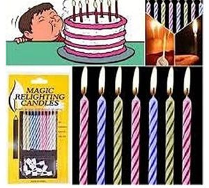 Relighting Magic Candles With 10 in Each Pack