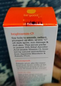 Plum Vitamin C Face Serum Glow Boost