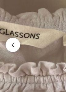 Glassons Linen Square Neck Top