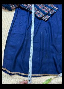 Elegant Navy Blue Kurta Set