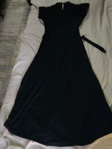 Black Colour Gown
