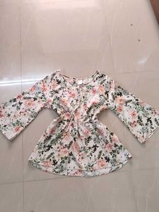 Floral Print Tunic Top – 36” Bust, Super Pretty 😍