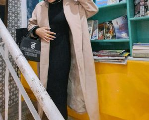 Winter Elegant Beige Coat