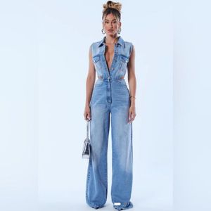 Denim Jumpsuit