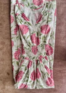 Floral Print Fit &amp; Flare Dress