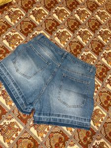 demin shorts