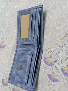Denim Style Wallet Set - New
