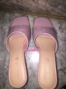 Gagatose mauve heeled sandals