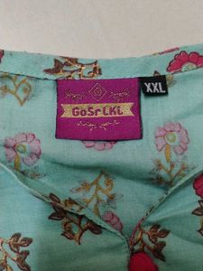 Floral Green salwar Suit Set