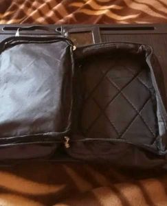 Makeup Bag Double Side open