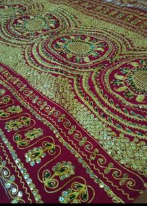 Red Bridal Saree