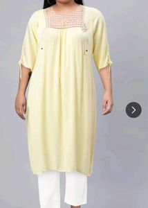 Elegant Embroidered Kurta