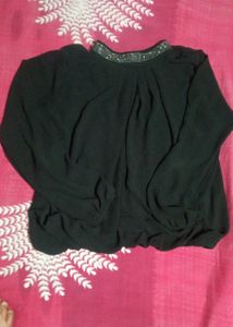 Black Formal Type Top