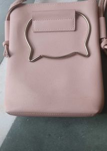 Cute Beige Crossbody Bag
