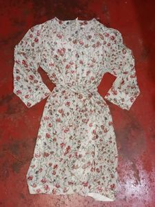 Floral Print Midi Dress