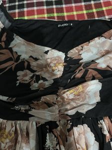 Floral Print Mini Dress