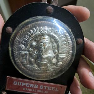 Vintage Keyholder Contains Real Silver Foil