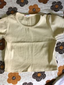 Cute nude baby tee