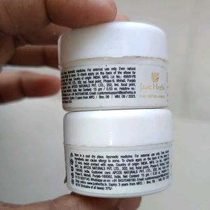 JUST HERBS UNDER EYE GEL &amp; LIP SCRUB