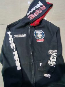 Aape Full Zip Hoodie Size XXL