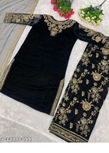 Elegant Black Kurta Set