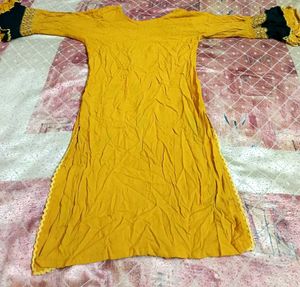 Festive Mustard-Green Sharara Set with Dupatta