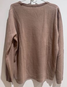 Dusty Rose Textured Sweater