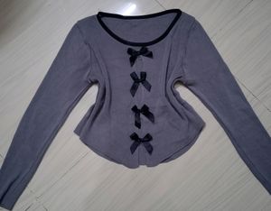 black Swan coquette top