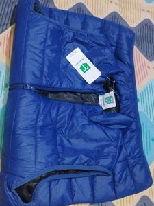 Stylish Blue Padded Jacket